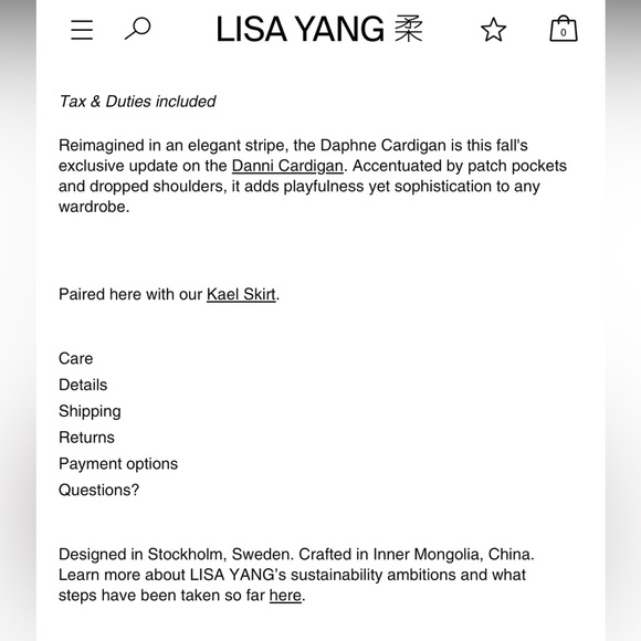 Lisa Yang Daphne Cardigan - Picture 5 of 15